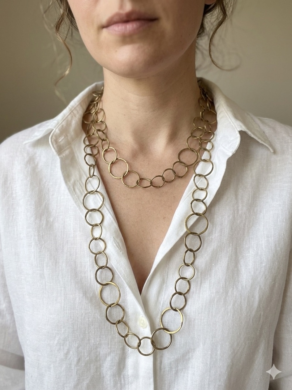 Gold Loop Necklace